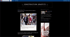 Desktop Screenshot of constructiongraffiti.com