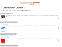 Tablet Screenshot of constructiongraffiti.com